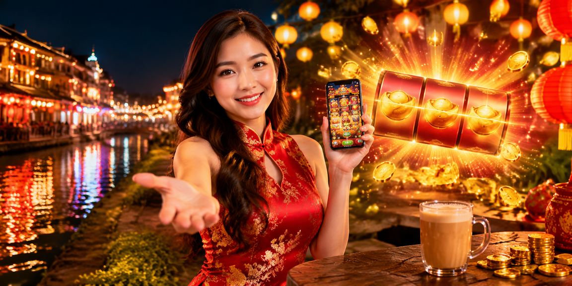 Permainan slot bertema Melaka dengan rekabentuk warisan budaya Malaysia yang cantik